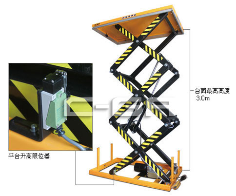 三剪固定電動升降平臺