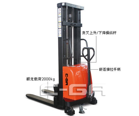 重型半電動(dòng)堆高車